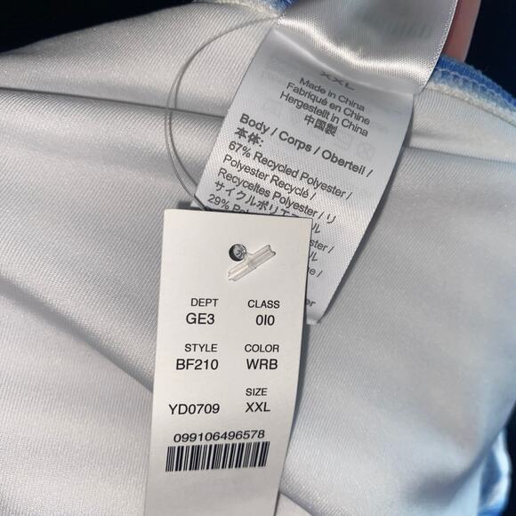 New J. Crew Striped Textured Hipster Bikini Swim Bathing Suit Bottom Size XXL - Picture 7 of 8